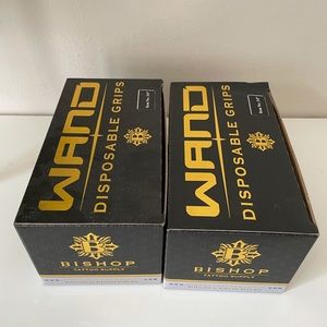 Bishop wand disposable grips 3/4” black